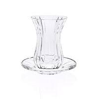 Sensorial Armudu Tea Glass With Saucer Bicchierino Da Te Con Piattino, small
